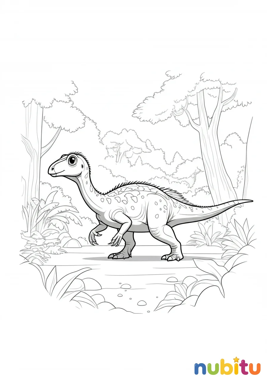 ¡aventuras jurásicas! adeopapposaurus para pequeños artistas exploradores 🦖