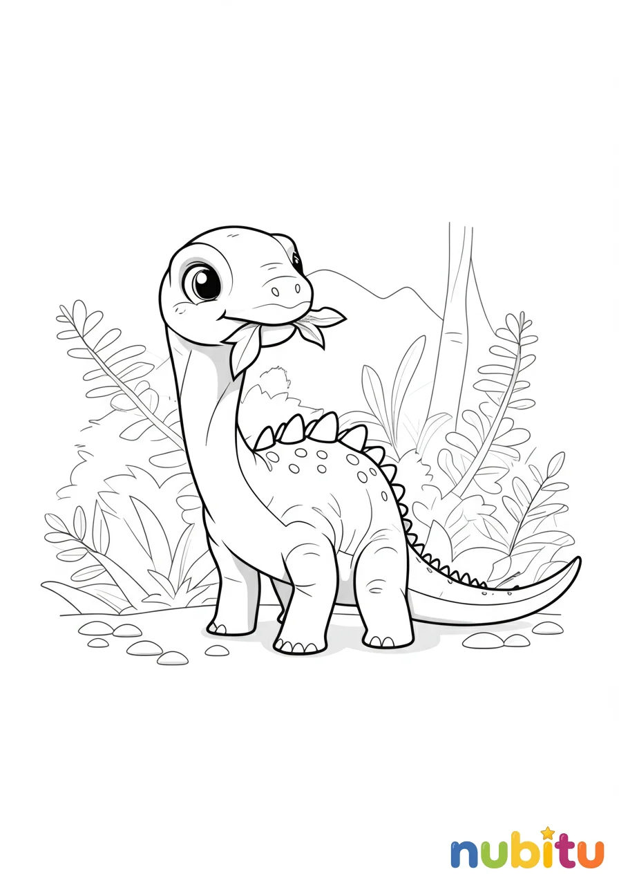 ¡aventura jurásica! descubre los increíbles ammosaurus para pequeños artistas 🦖