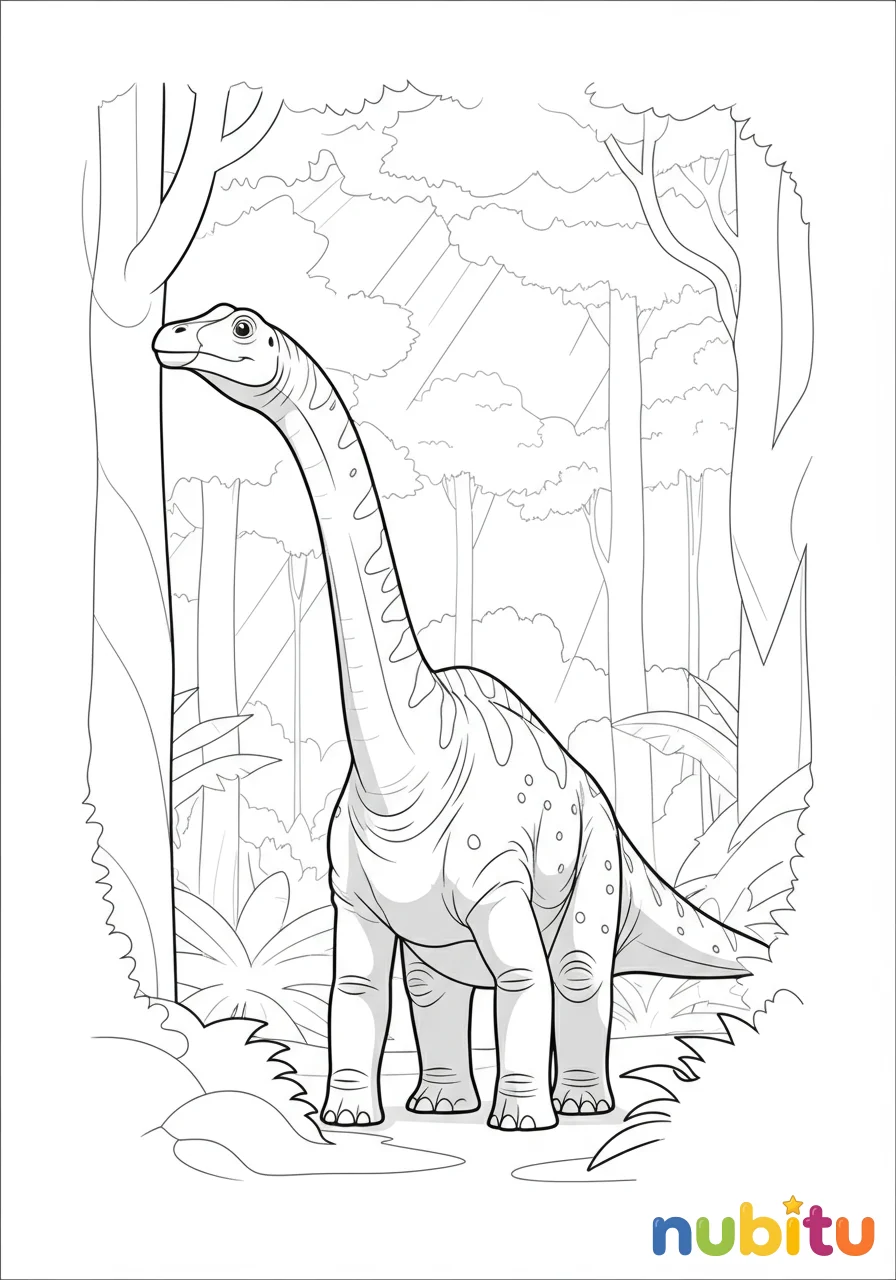 ¡aventura jurásica! descubre los increíbles barapasaurus para pequeños artistas exploradores 🦖