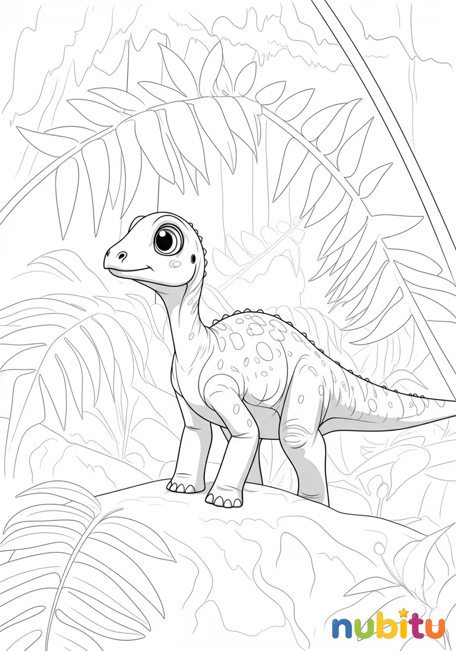 ¡explora el jurásico con los increíbles dysalotosaurus para pequeños paleontólogos! 🦖