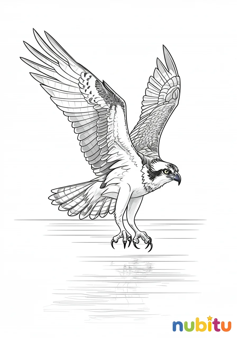 ¡a volar la imaginación con los espectaculares Águilas pescadoras para artistas aventureros! 🦅