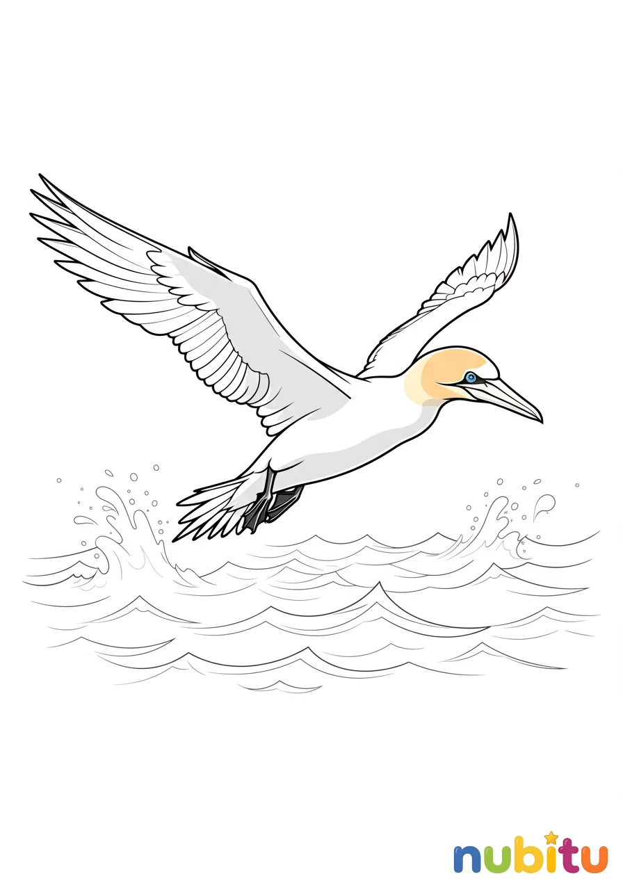 ¡aventura alada! descubre mágicos alcatraces atlánticos para pequeños exploradores 🦅