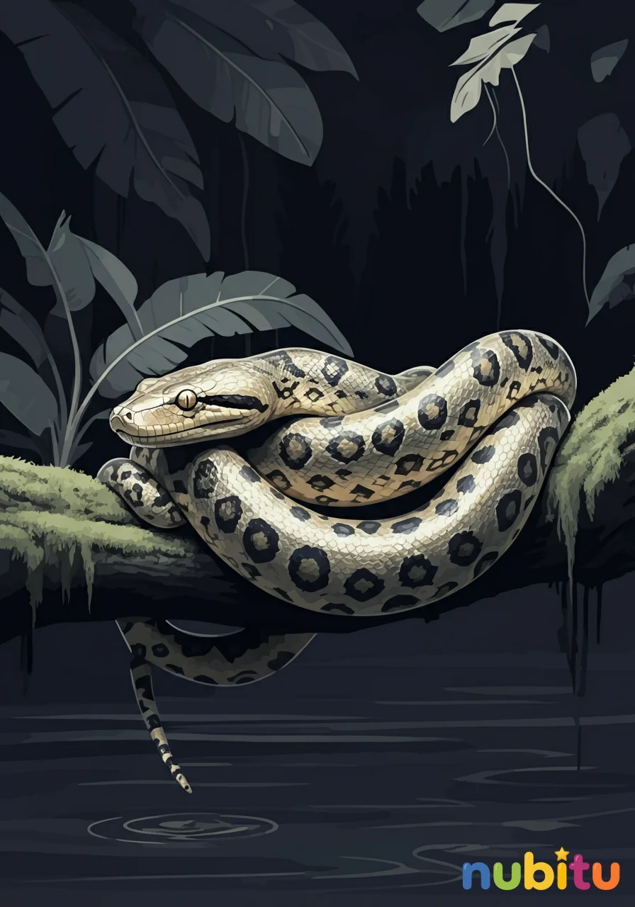 Aventuras fascinantes con anacondas verdes para pequeños exploradores 🐍