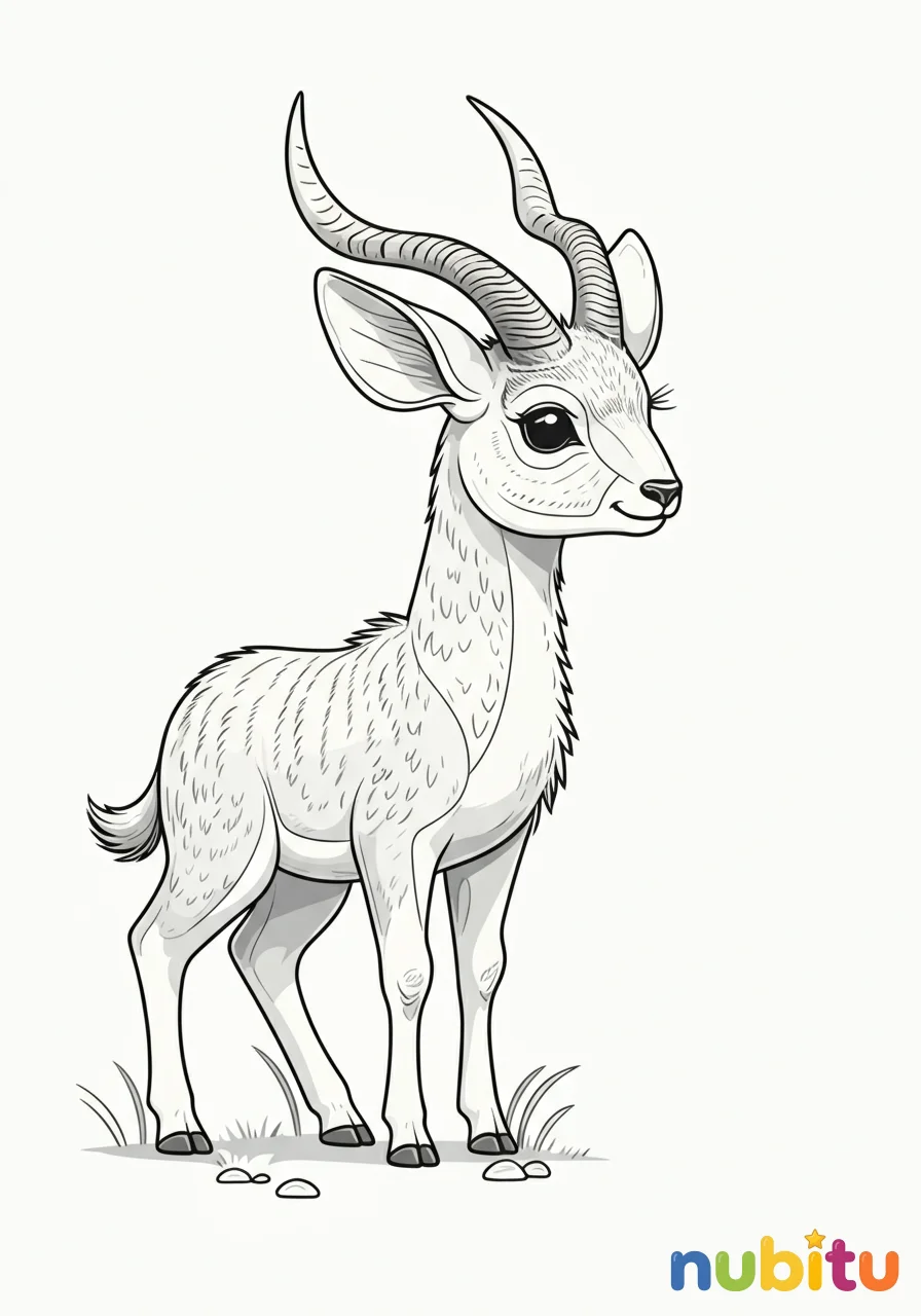 ¡aventuras salvajes! descubre los fascinantes antílopes elandes para pequeños artistas 🎨