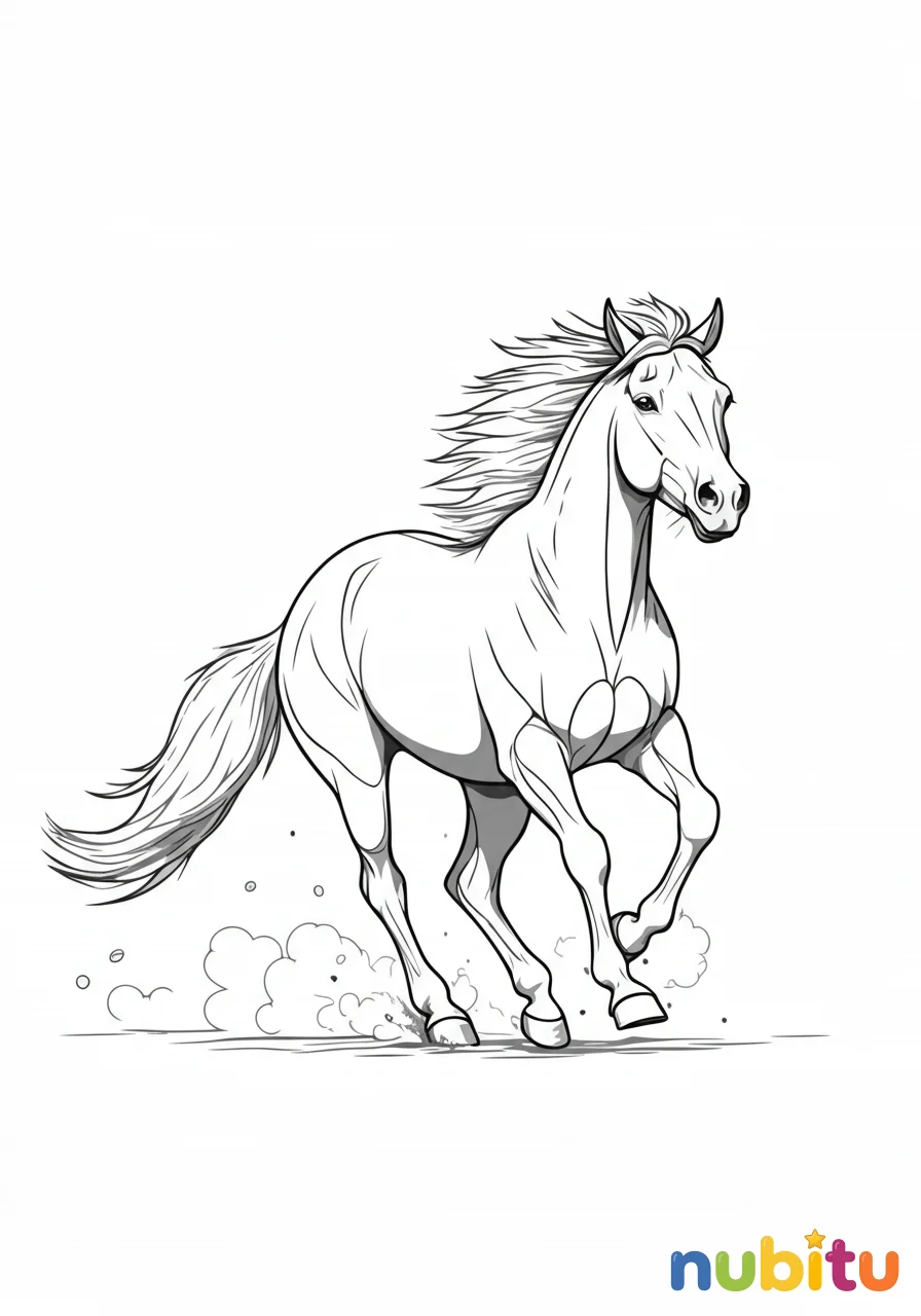 La increíble aventura de caballos salvajes