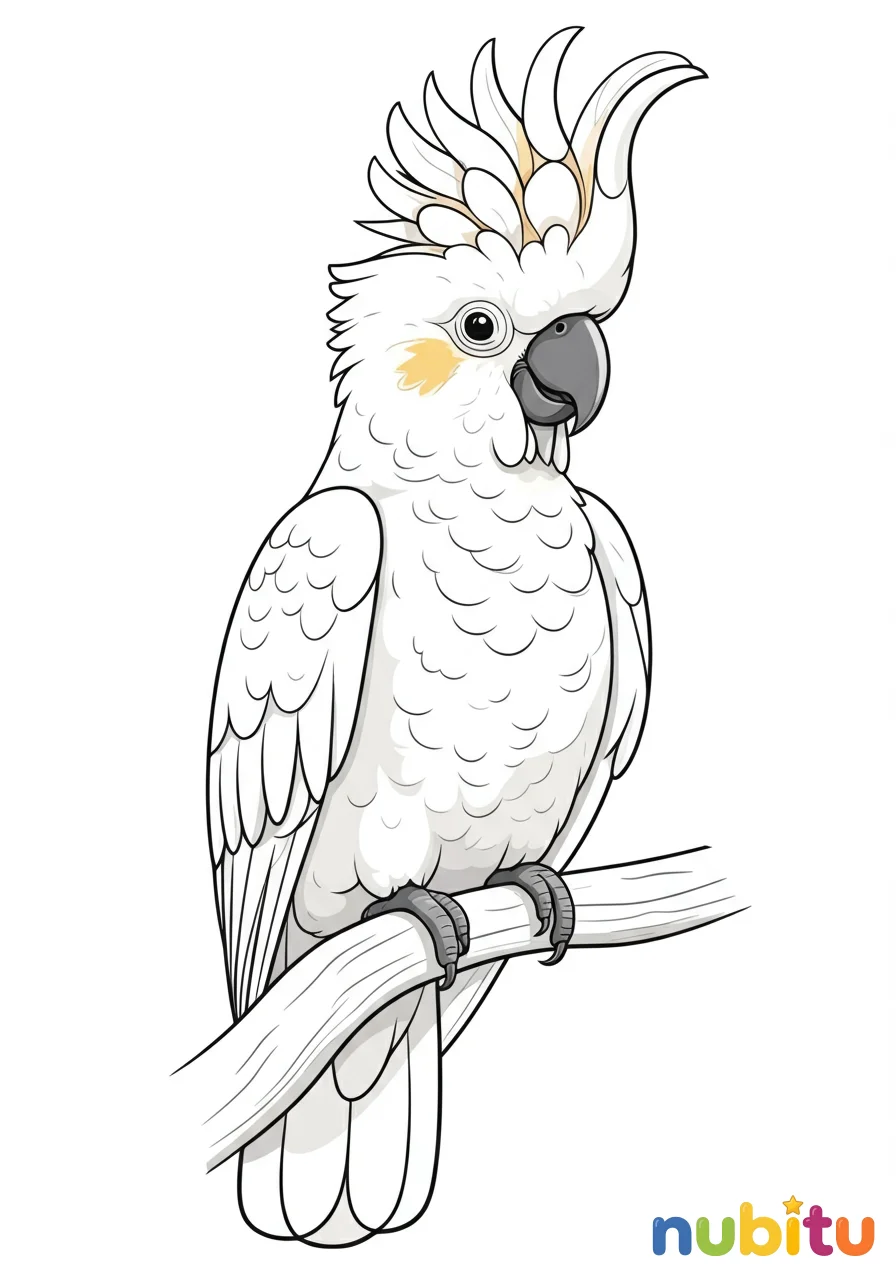 ¡aventuras emplumadas! descubre los más lindos cacatúas de moño amarillo para tus pequeños artistas 🦜