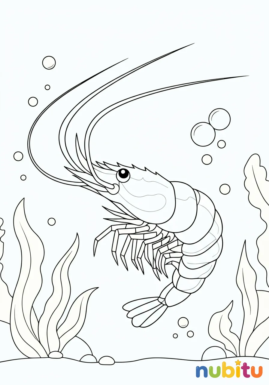 Mágicos y brillantes camarones para aventureros marinos 🦐