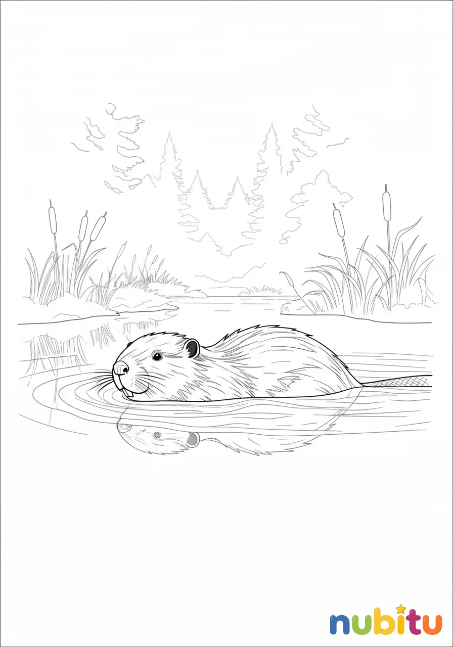 Grandes aventuras y encantadores castores europeos para pequeños exploradores 🏞️