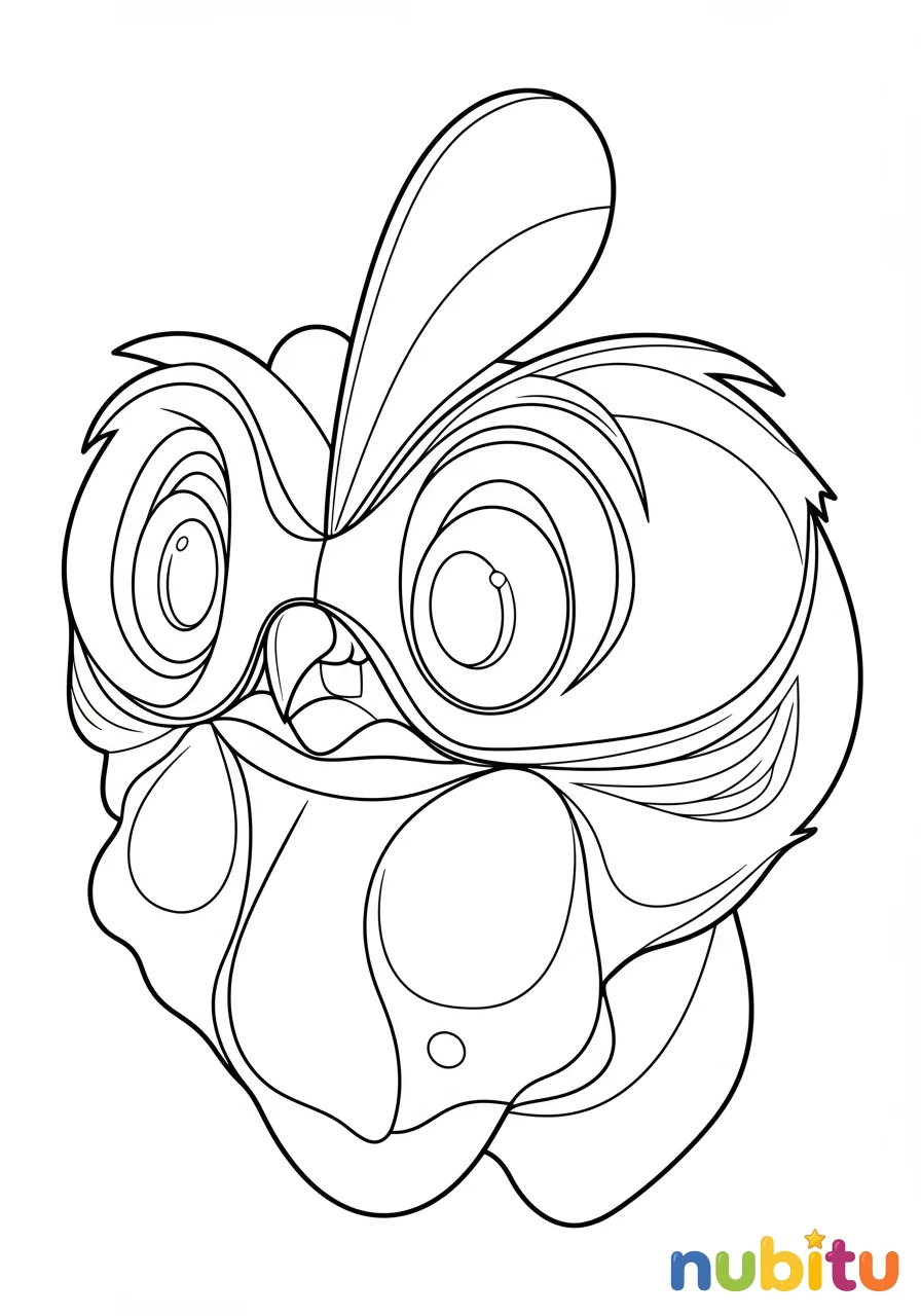 ¡aletea la magia! encantadores colibrís de garganta roja para pequeños artistas 🌸