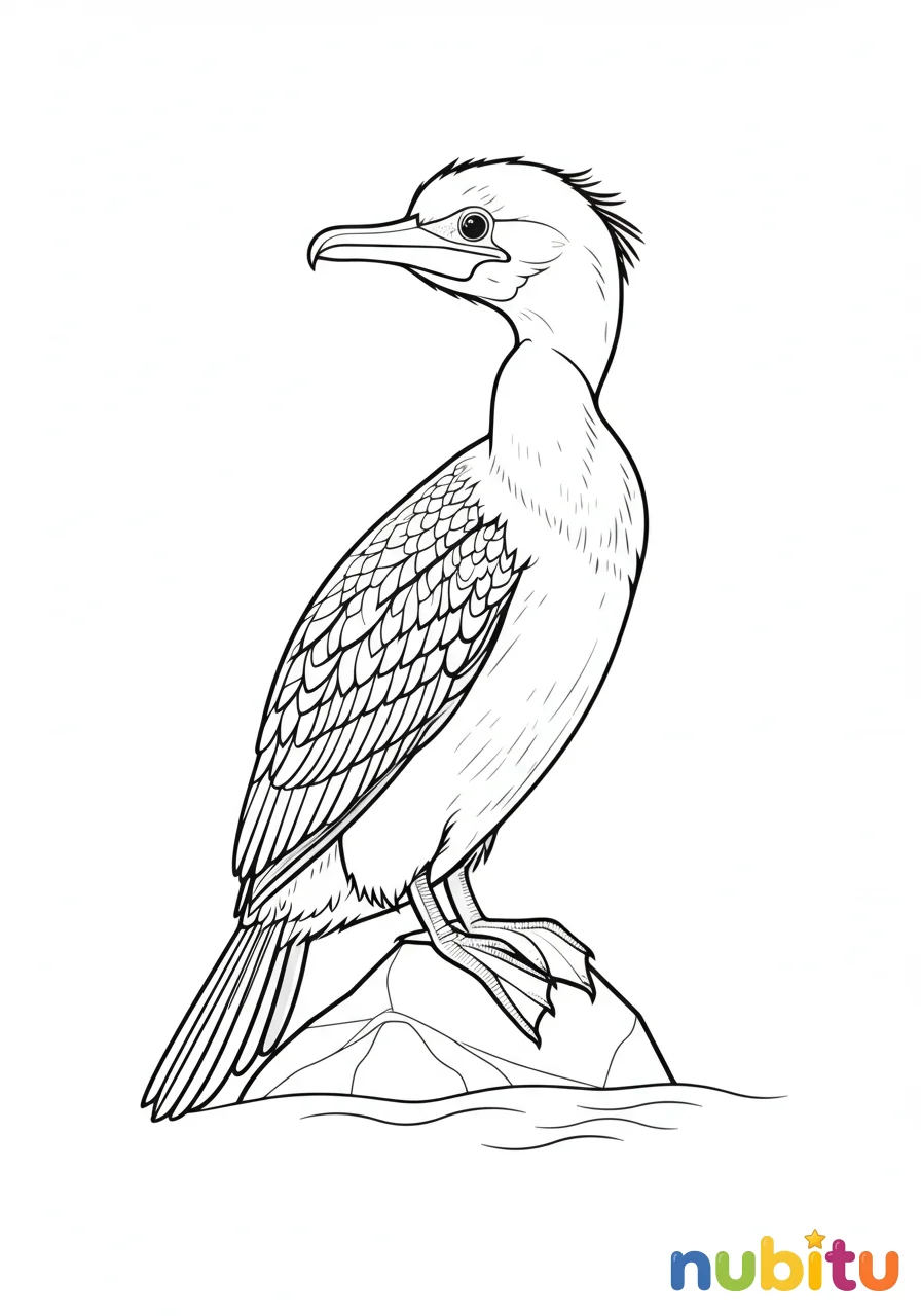Aventuras mágicas con cormorán