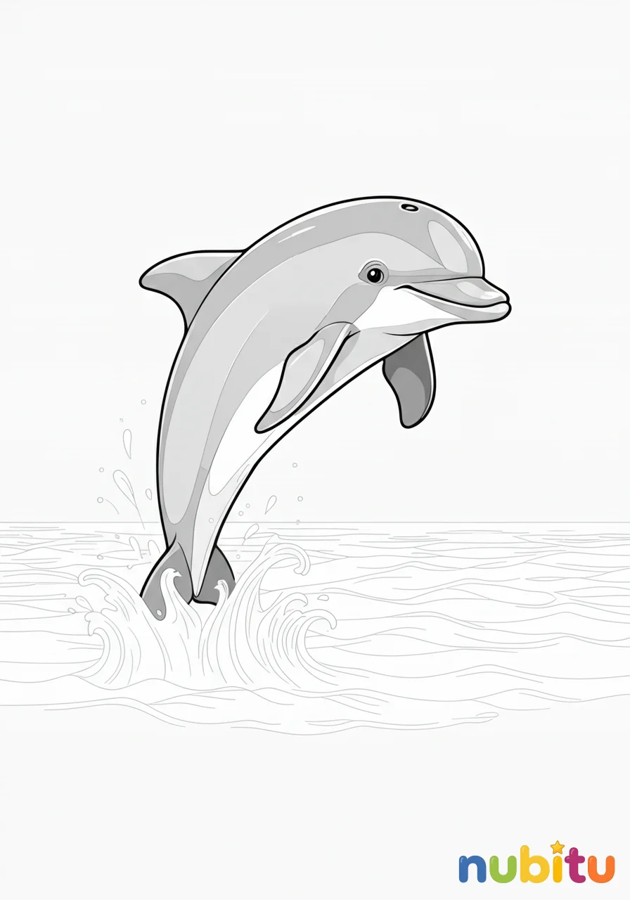 ¡sumérgete en la aventura! fascinantes delfines mulares para pequeños exploradores marinos 🐬