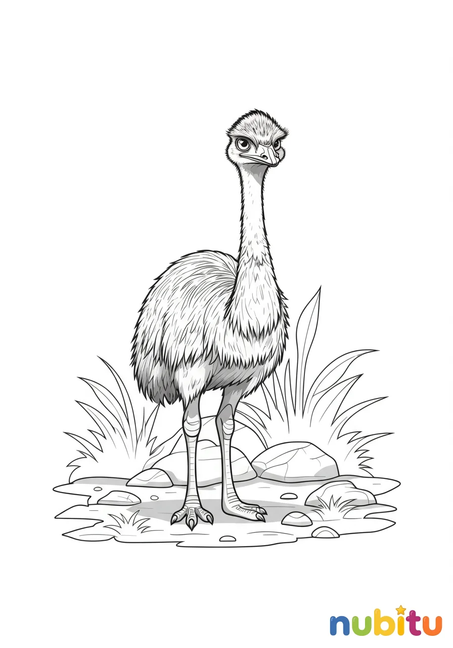 ¡aventuras aladas! descubre los fascinantes emús australianos para pequeños exploradores 🪶