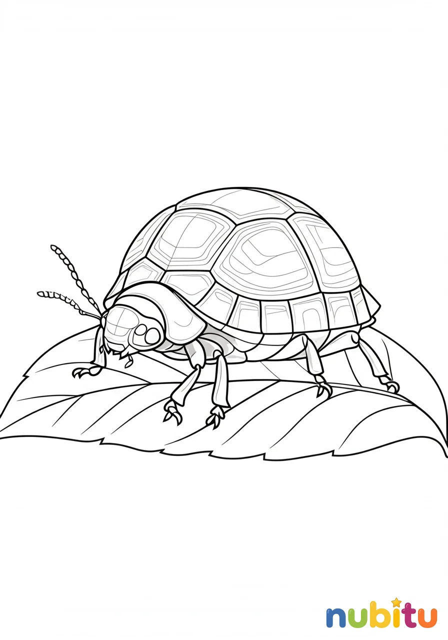 El maravilloso mundo de los escarabajos tortugas