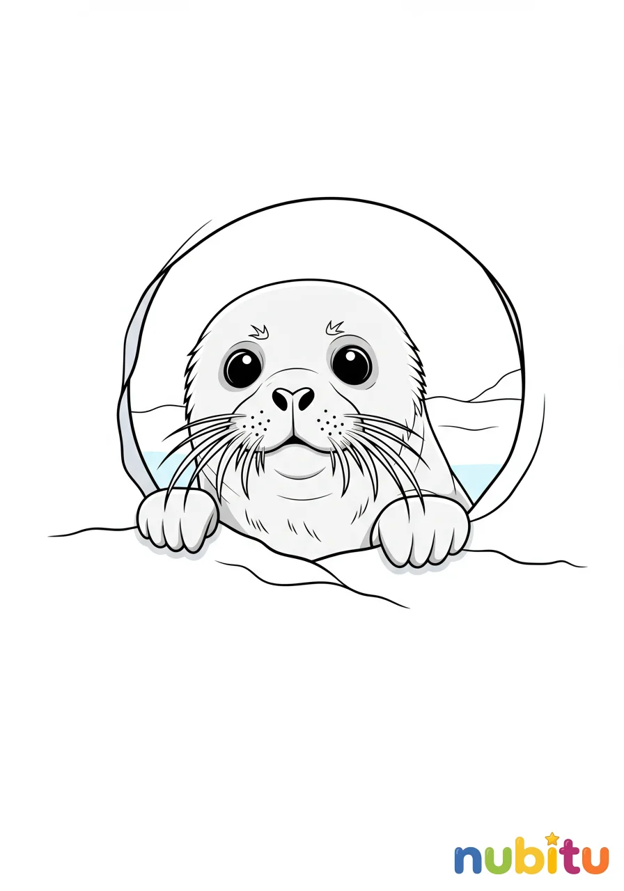 El mágico mundo de los focas barbudas para pequeños artistas ❄️