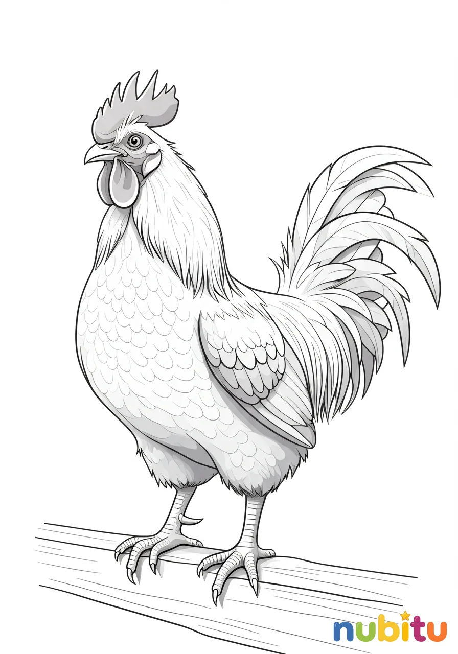 El fascinante mundo de los gallos rojos para pequeños artistas y soñadores 🐓