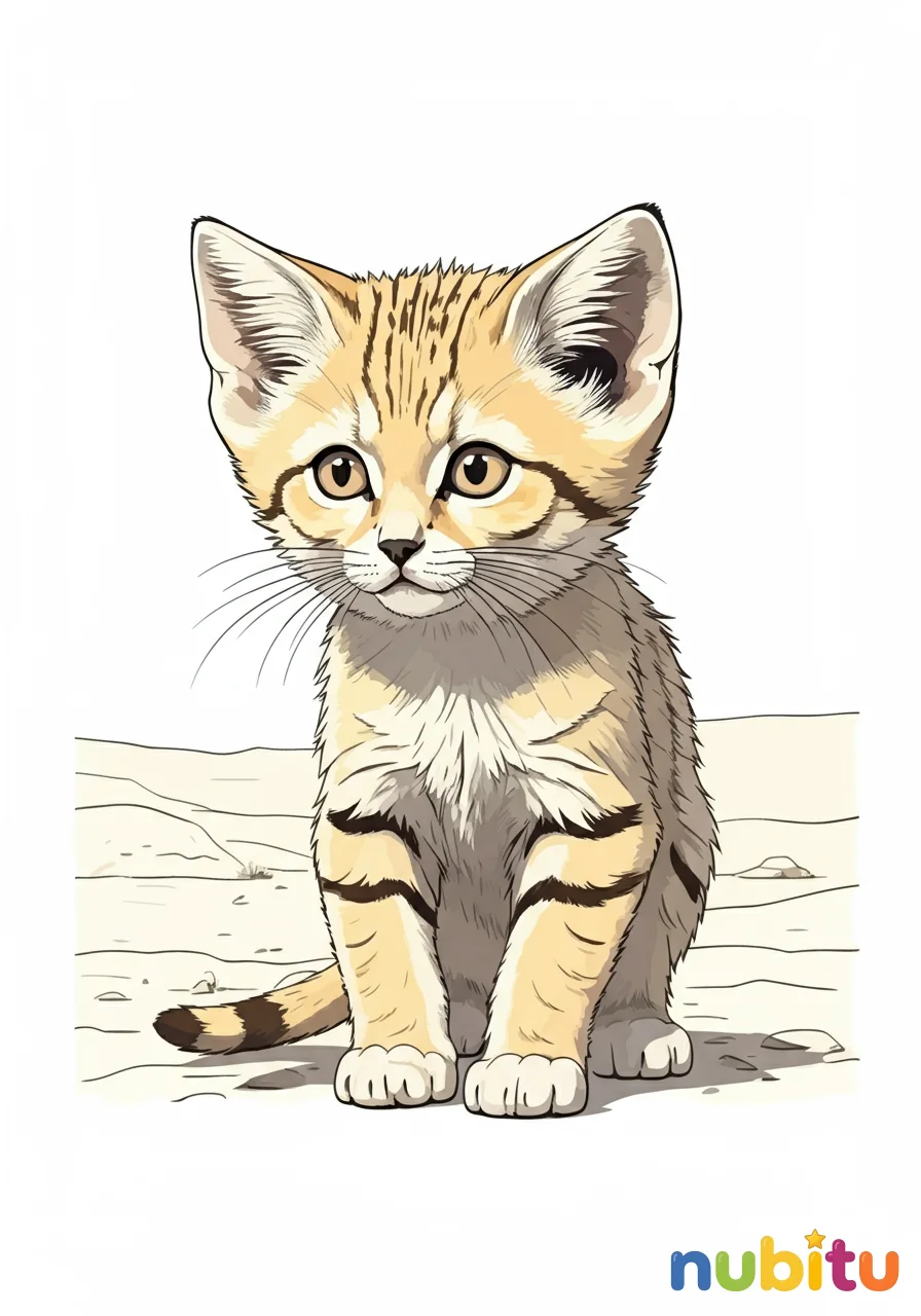 Aventura mágica con gatos de las arenas