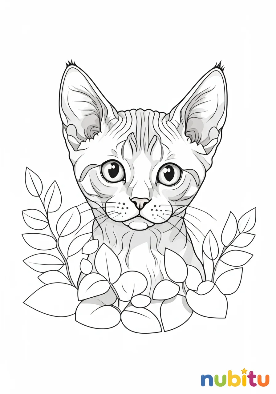 ¡aventuras felinas! descubre y colorea los más tiernos gatos manx sin cola 🐾