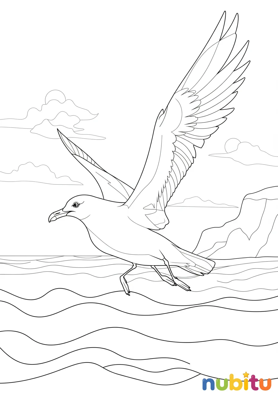 ¡alas de misterio! maravillosos gaviotas sombrías para pequeños artistas 🖌️