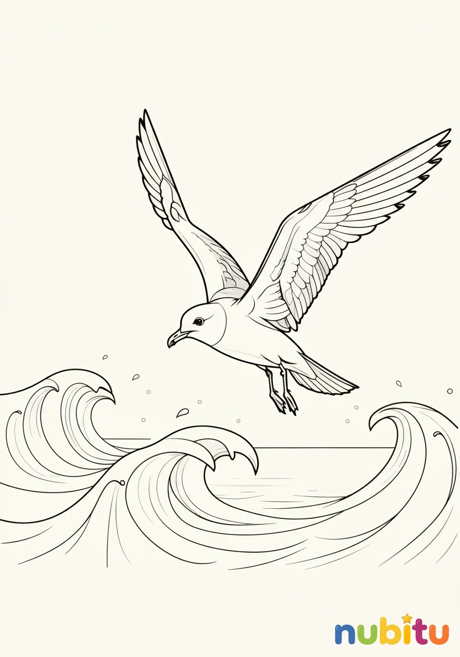 ¡aventuras aladas! descubre los maravillosos gaviotas tridáctilas para pequeños artistas del mar 🌊