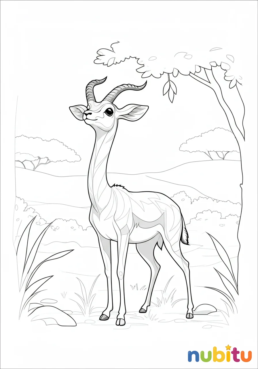 Aventuras mágicas con los gerenuk más elegantes y divertidos ✨