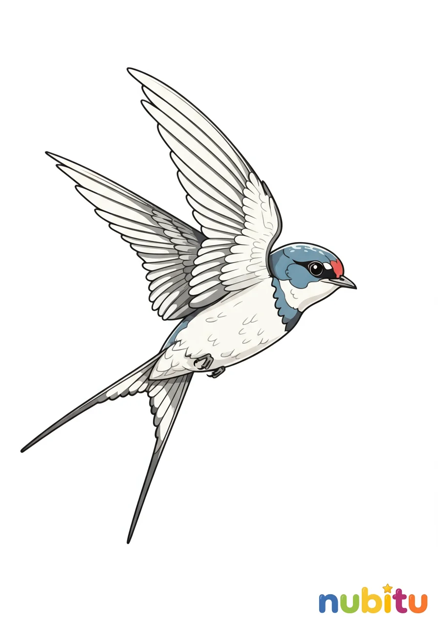 ¡vuela alto con la mágica aventura de los golondrina para pequeños artistas! 🎨