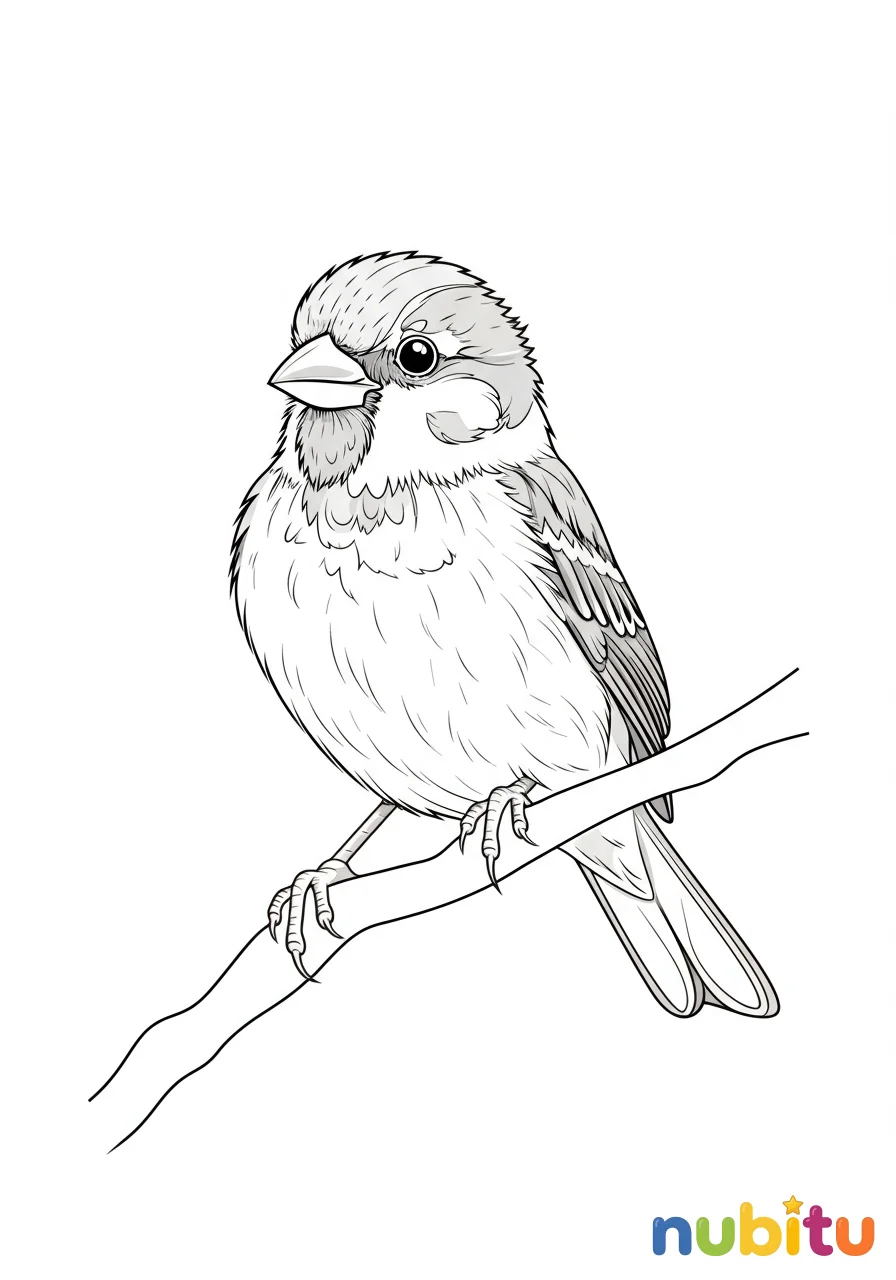 ¡aventuras aladas! descubre mágicos gorriones comunes para pequeños artistas 🎨