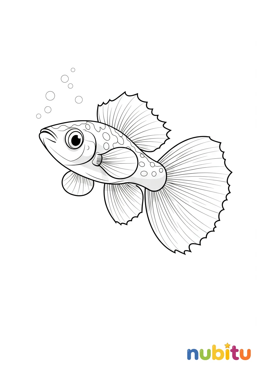 ¡sumérgete en la magia! crea tus propios guppyes brillantes y divertidos 🐠