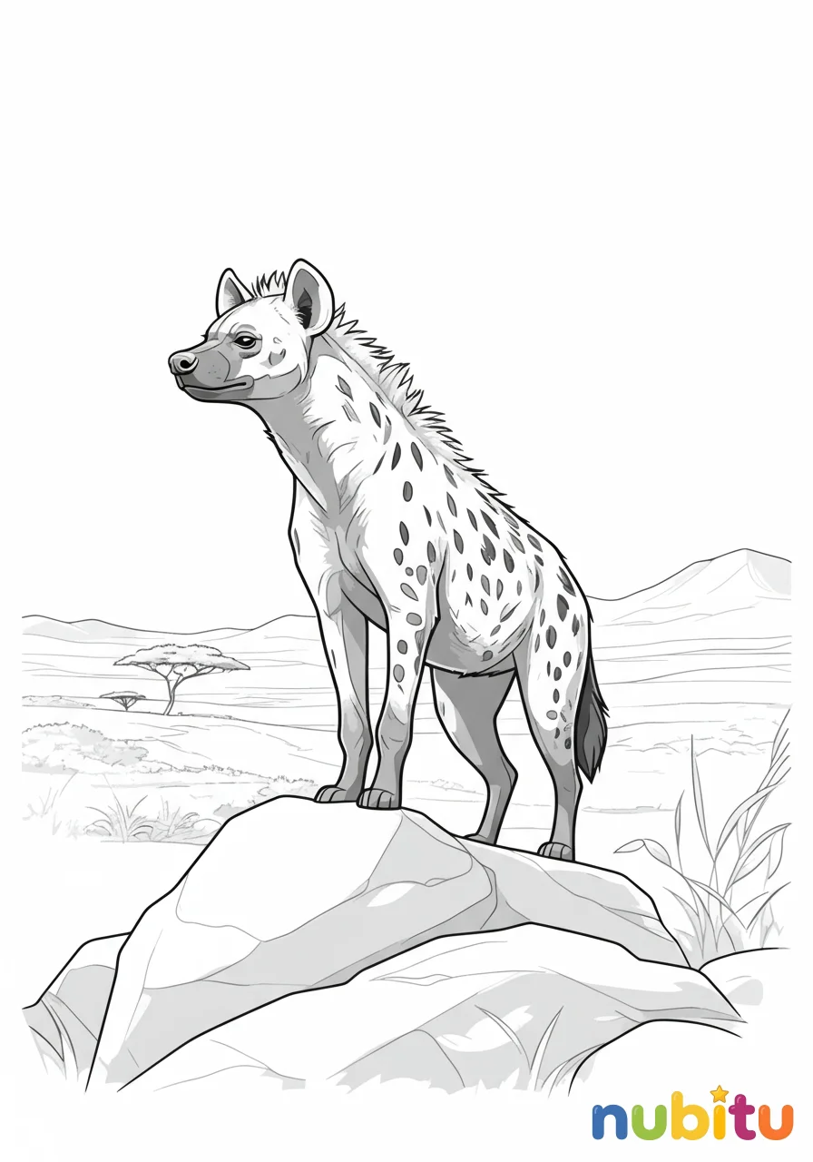 Aventuras salvajes con asombrosos hienas manchadas africanas para pequeños exploradores 🐾