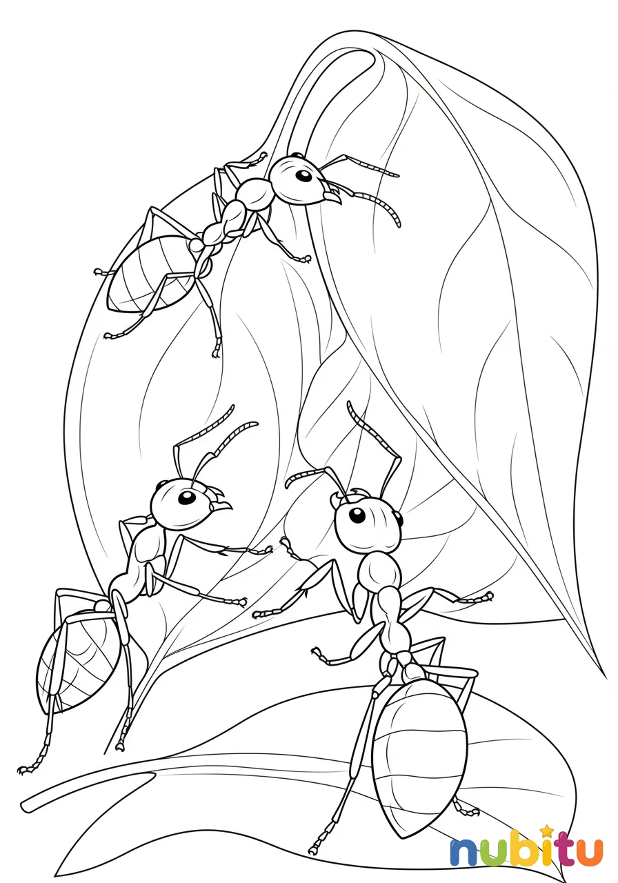 Aventuras creativas con hormigas tejedoras