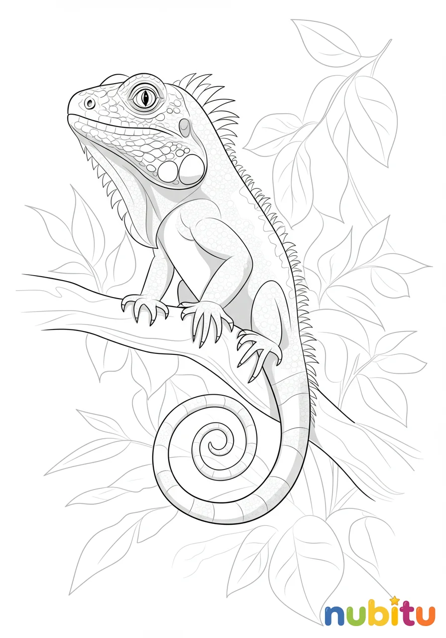 ¡aventuras escamosas! fascinantes iguanas de cola espinosa para exploradores creativos 🦎