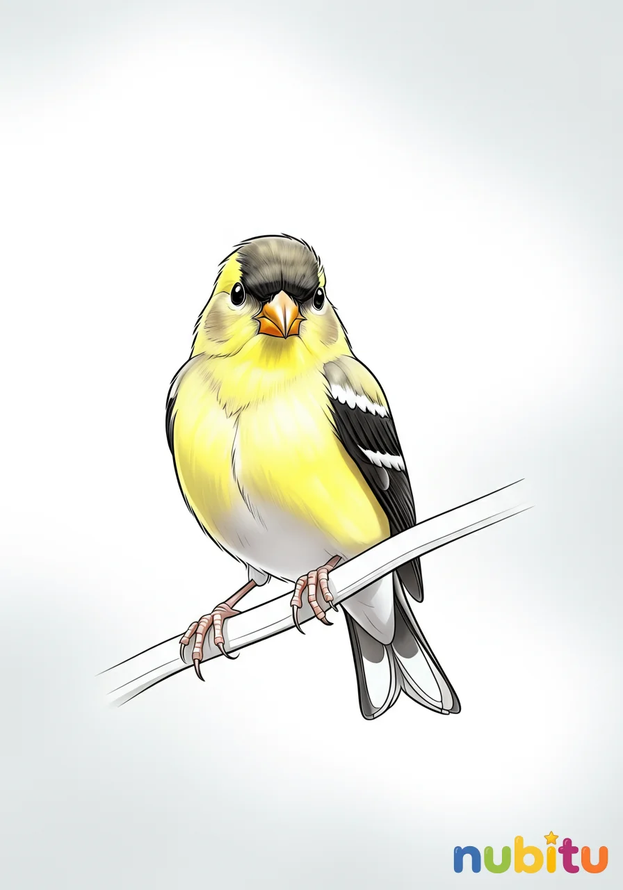 El fascinante mundo de los jilgueros americanos para pequeños artistas 🎨