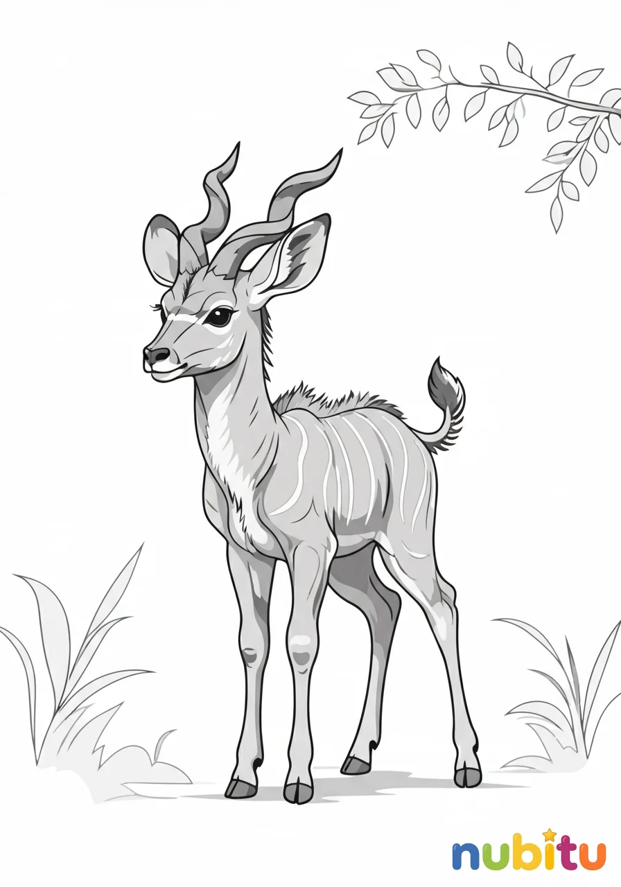 Explora la sabana creativa con nuestros kudu