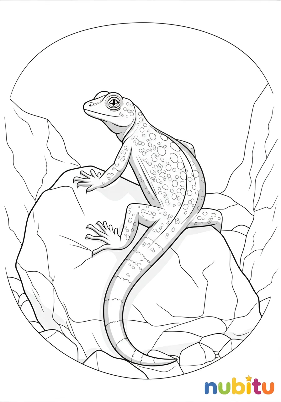 ¡aventura rocosa! fascinantes lagartijas roqueras para pequeños exploradores 🦎