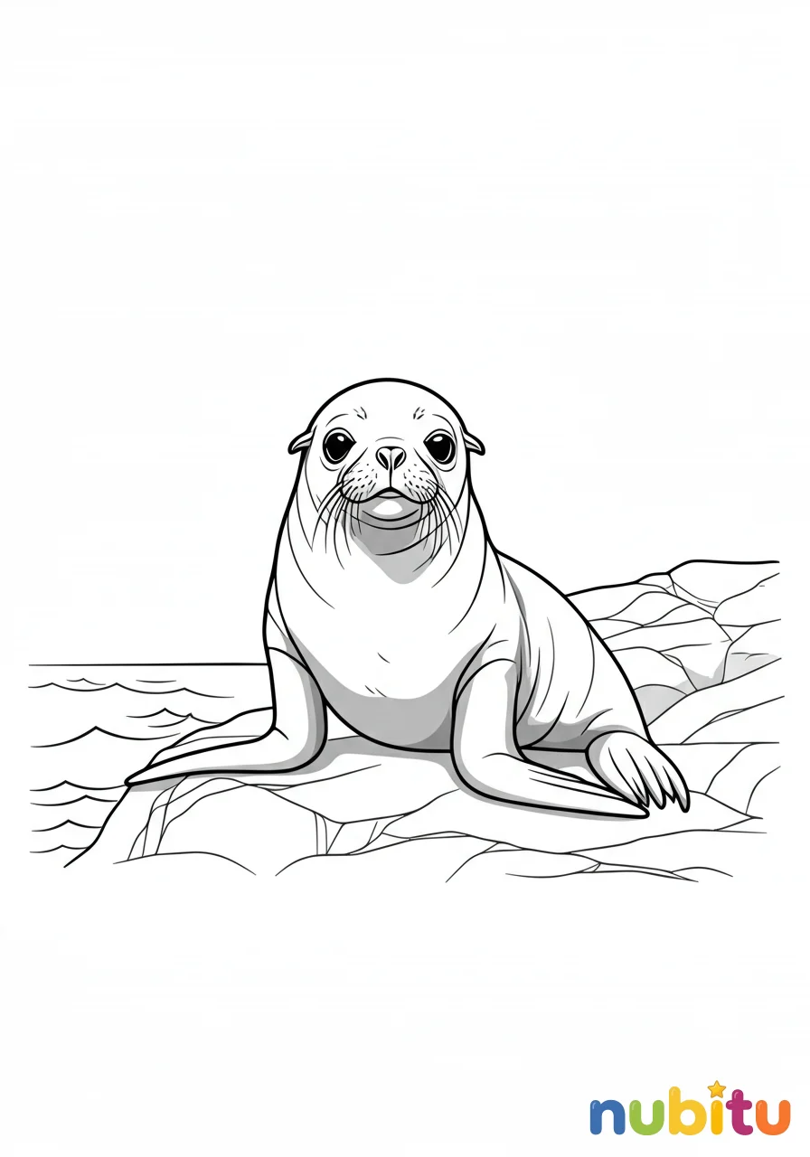 ¡explorando las olas con los mágicos leones marinos de steller para pequeños artistas! 🌊