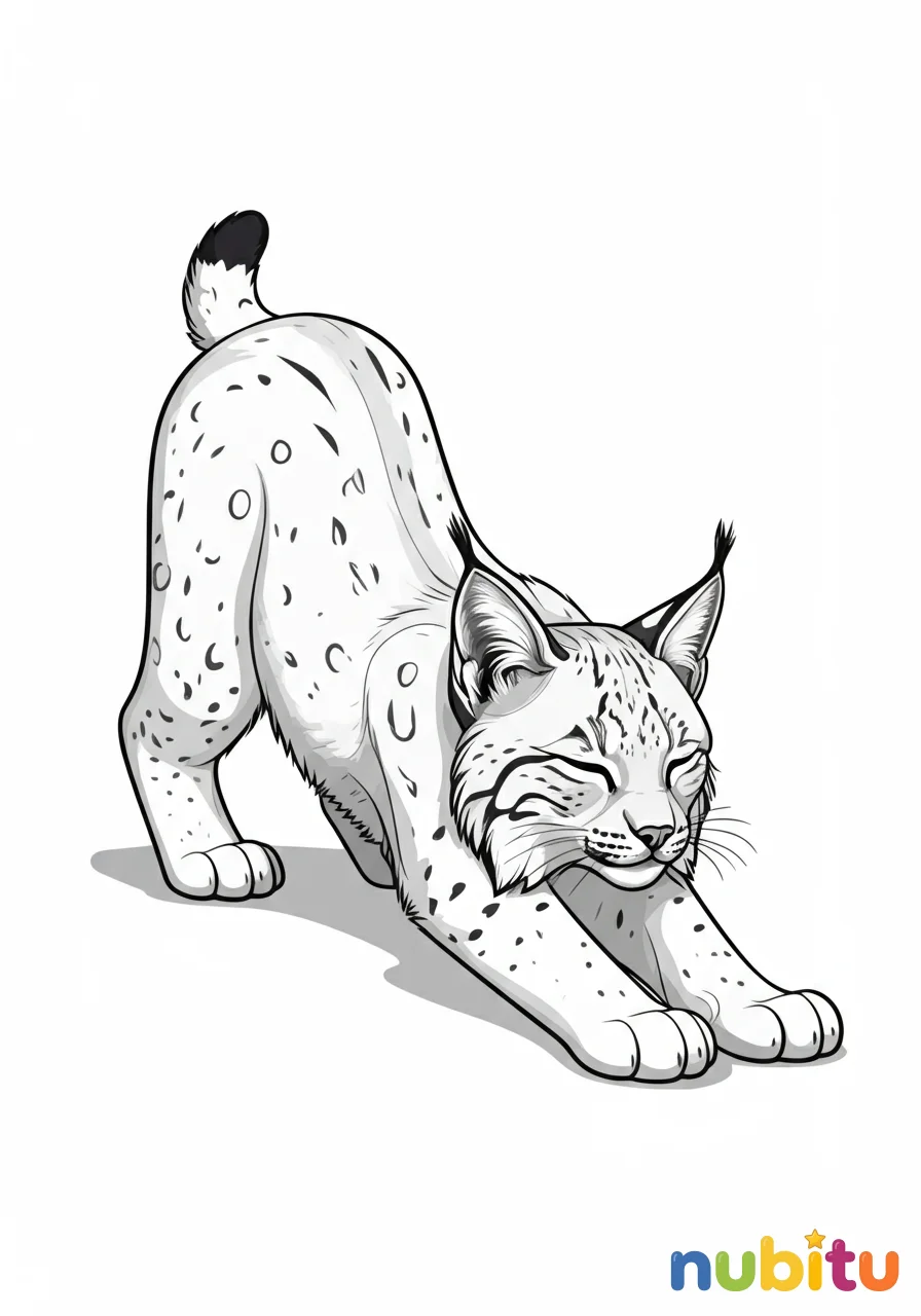 ¡aventuras artísticas! encantadores lince ibérico para pequeños exploradores 🐾