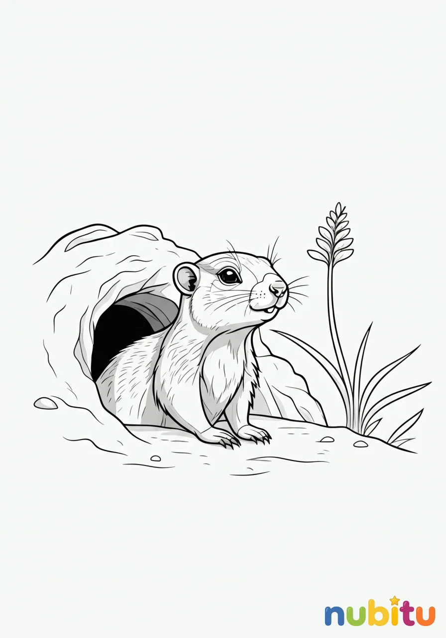 Grandes aventuras y tiernos marmota para pequeños artistas exploradores 🎨