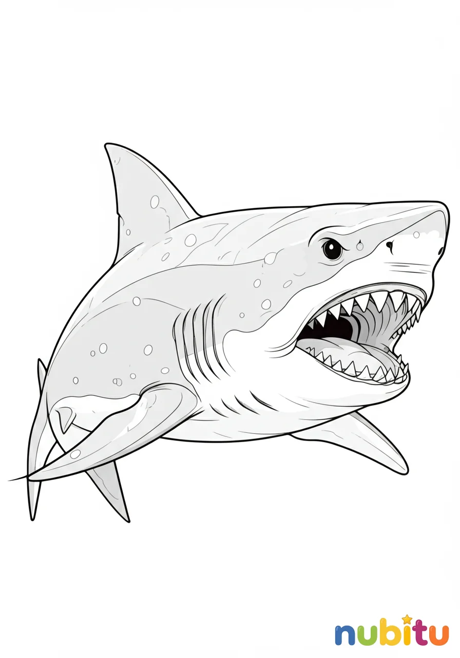 ¡explora el océano prehistórico con increíbles megalodones para pequeños aventureros! 🦈