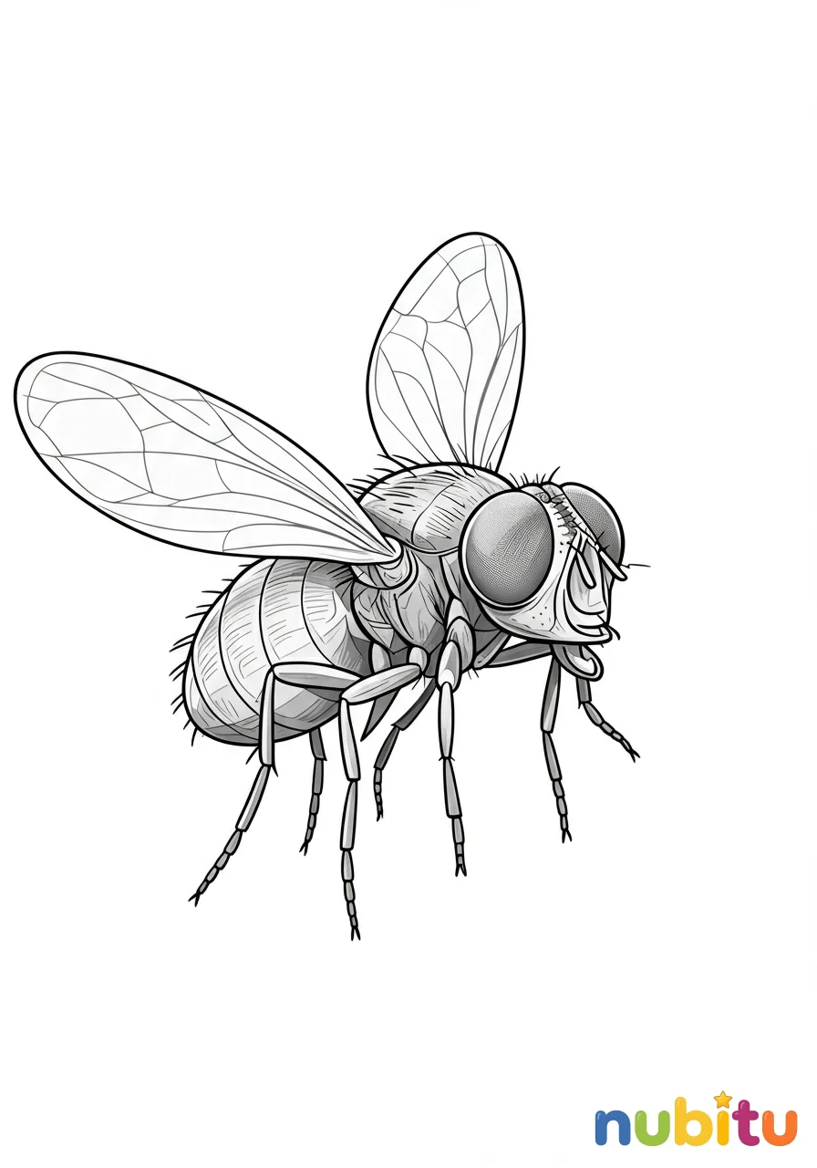 El fascinante mundo de los moscas domésticas para pequeños exploradores 🦟