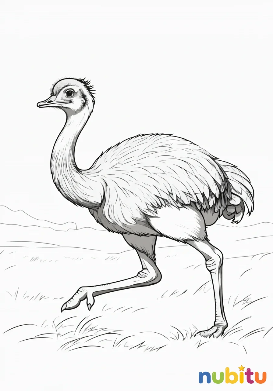 El fascinante mundo de los Ñandús comunes