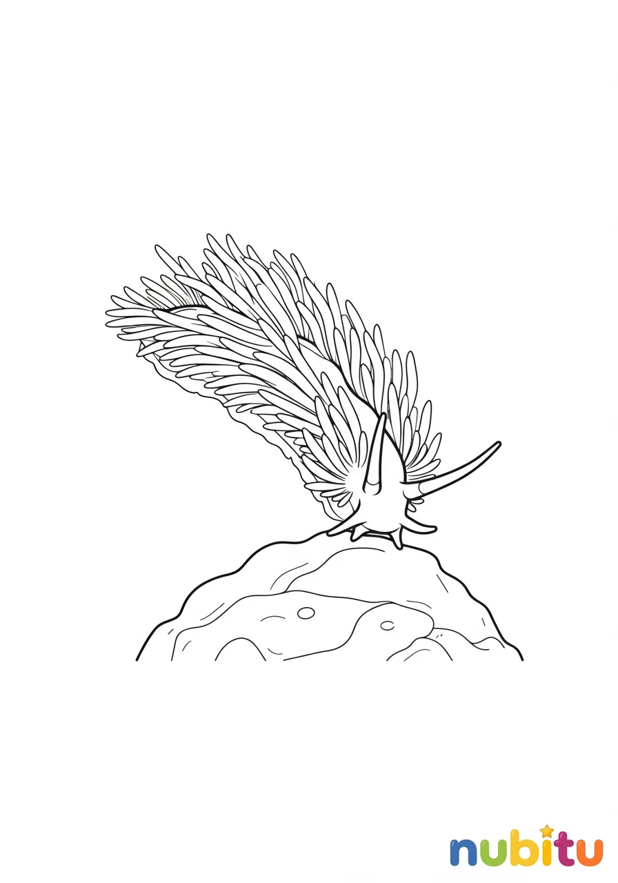 ¡sumérgete en la fantasía marina con los asombrosos nudibranquios! 🐠