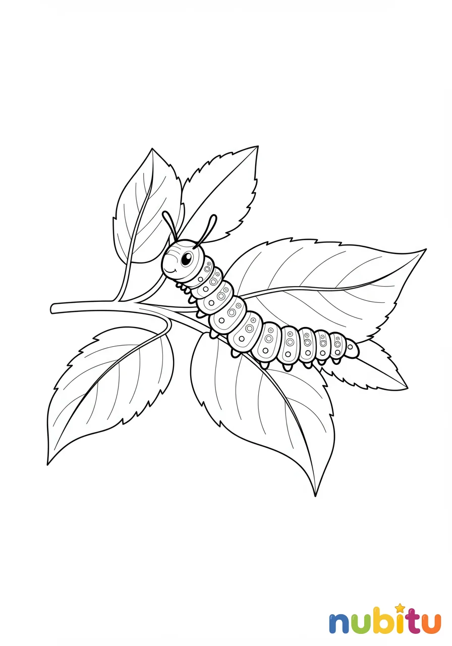 ¡aventuras mágicas con oruga medidora para pequeños exploradores! 🐛