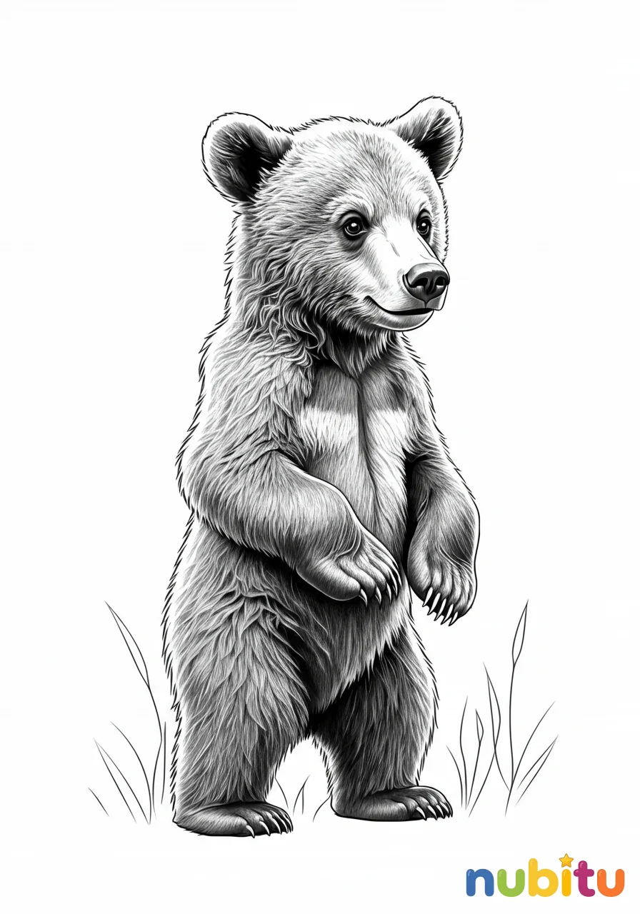 ¡aventura artística! descubre los encantadores osos gris para pequeños exploradores 🐻