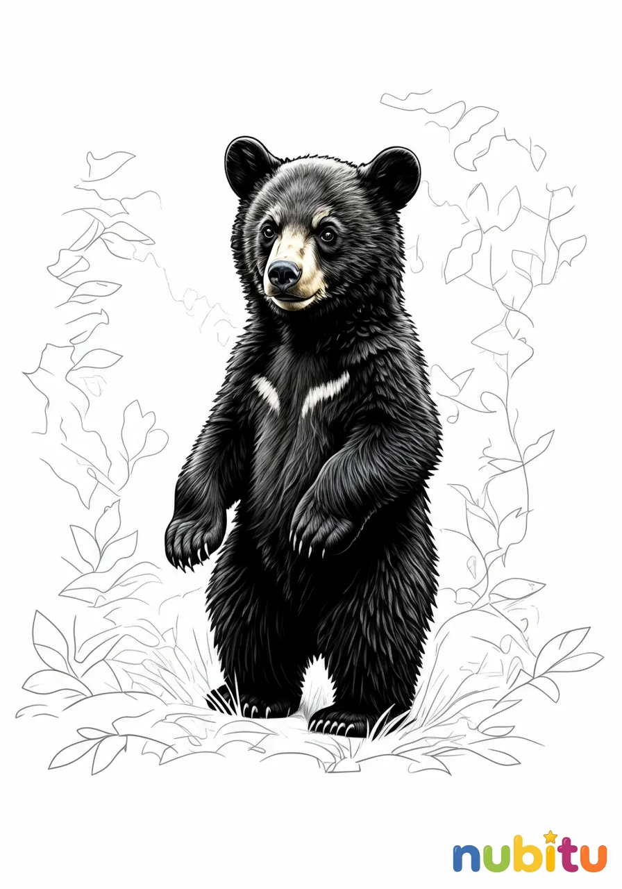 Explora la magia salvaje con osos negros americanos