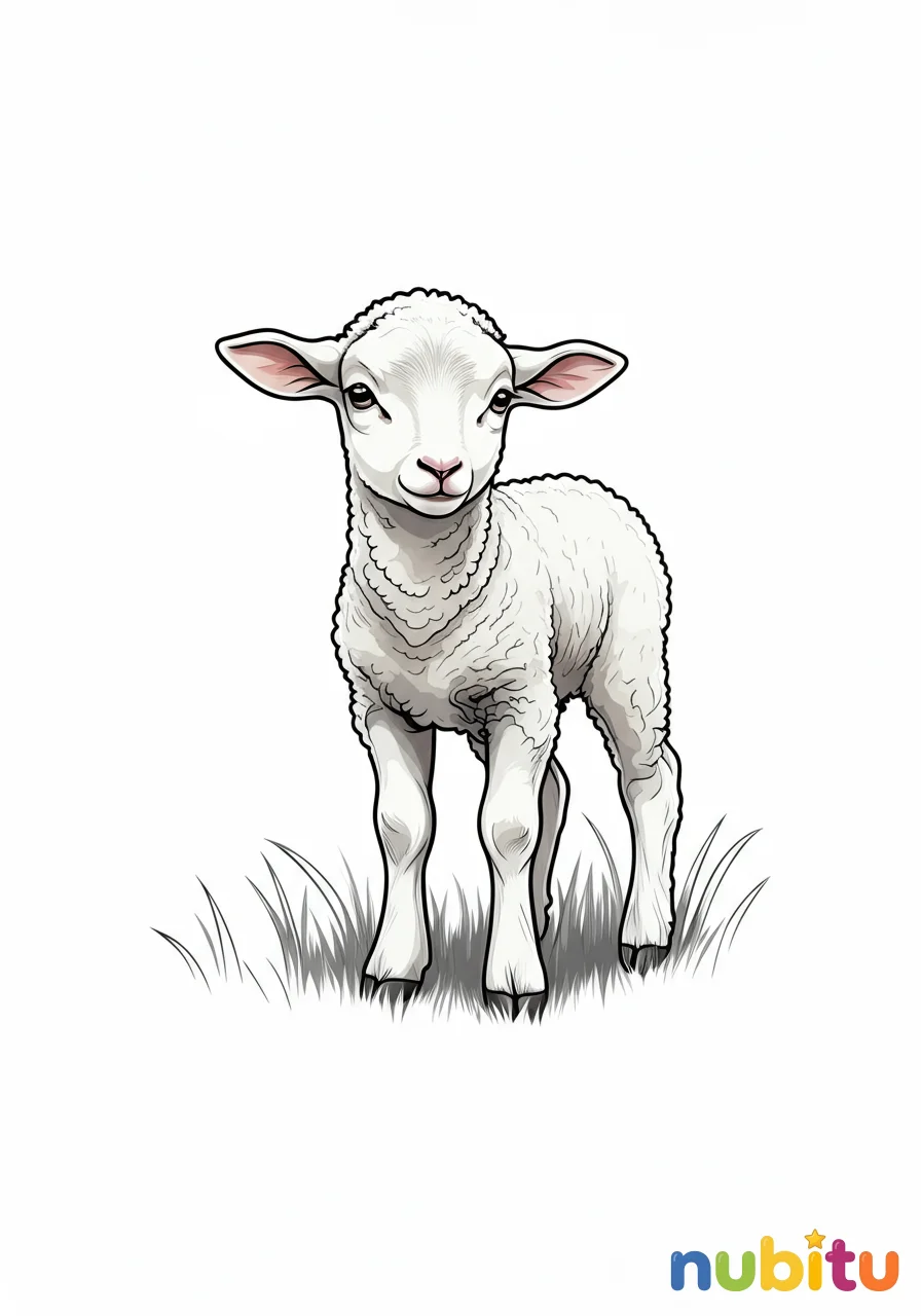 ¡lanitas de sueños! los más adorables ovejas suffolkes para pequeños artistas 🐑