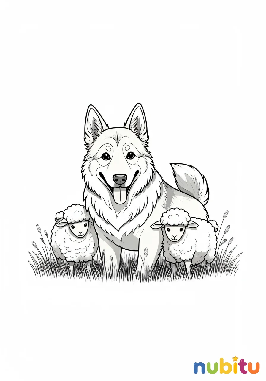 ¡guau, qué emoción! los más adorables pastores ovejeros y jugar 🐾