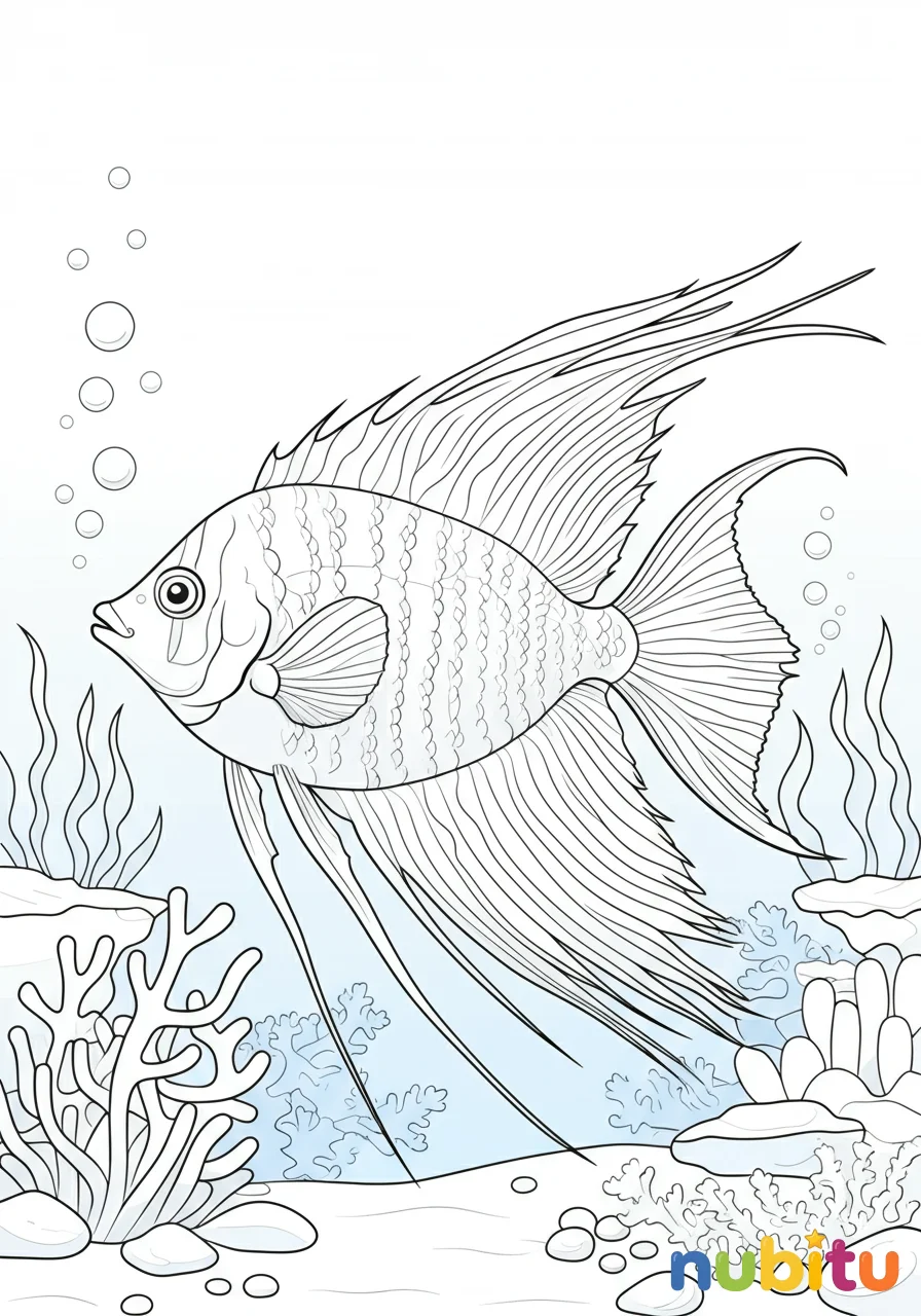 ¡explora el mundo submarino con nuestros mágicos peces paraísos! 🐠