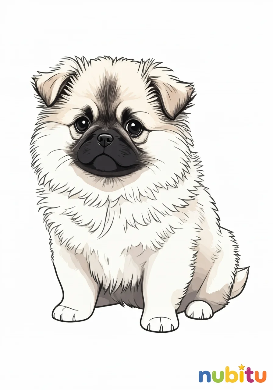 ¡patitas mágicas! los más encantadores pekinés para pequeños artistas y grandes sueños 🐾
