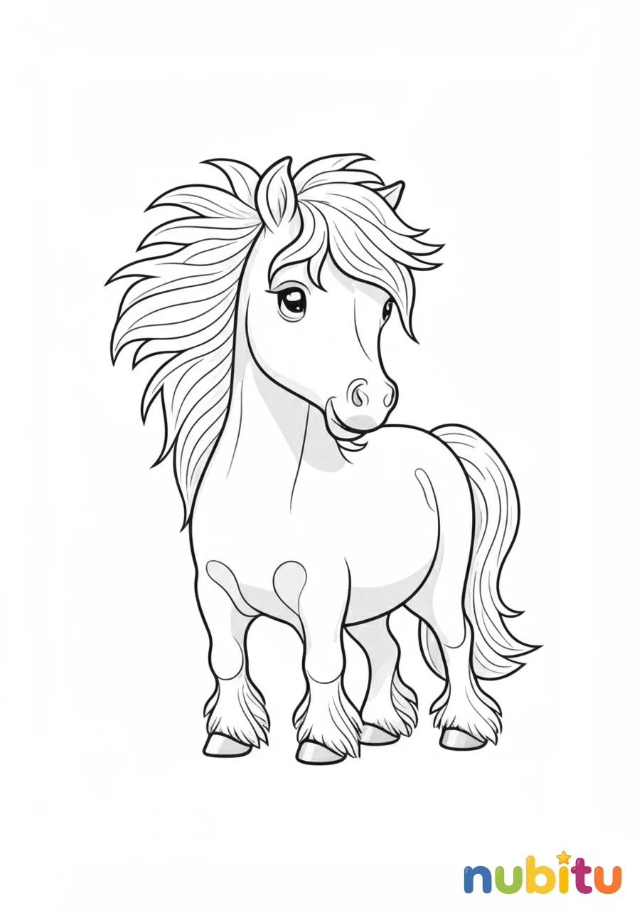 Aventuras mágicas con poni shetland