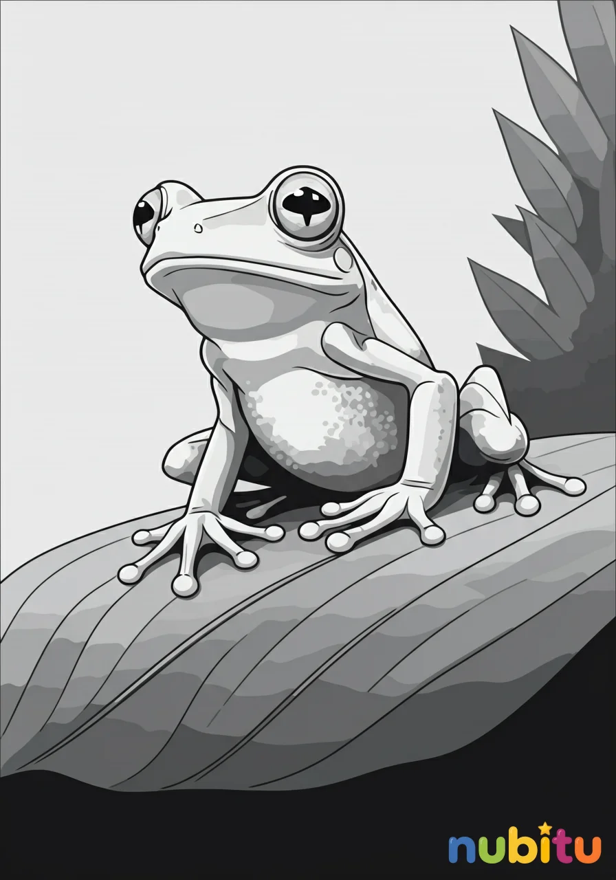 ¡aventuras saltarinas! descubre los fascinantes ranas verdes de ojos rojos para pequeños exploradores 🐸