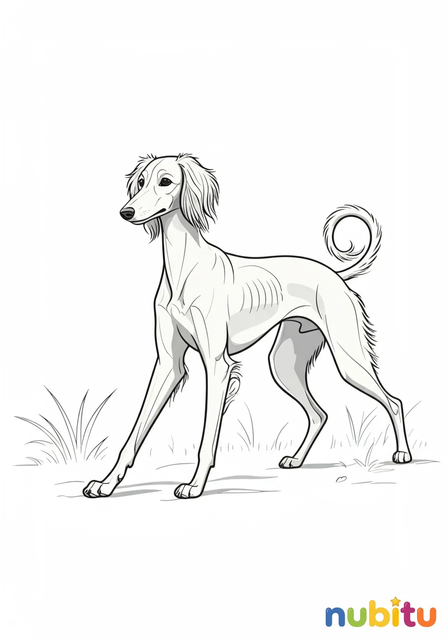 Mágicos y elegantes salukis